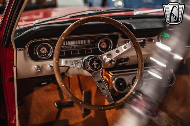 Photo of 1965 Red Ford Mustang