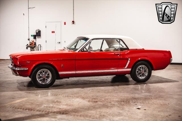 Photo of 1965 Red Ford Mustang