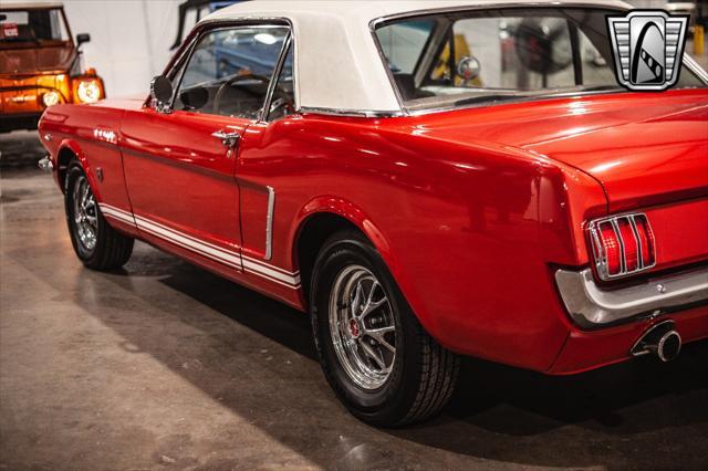 Photo of 1965 Red Ford Mustang