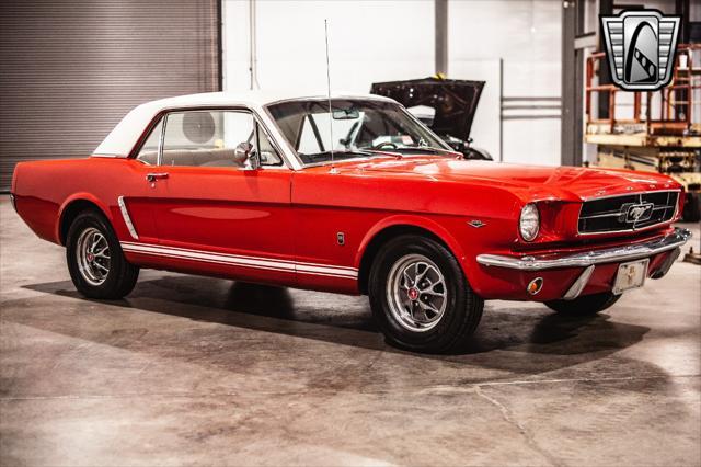 Photo of 1965 Red Ford Mustang