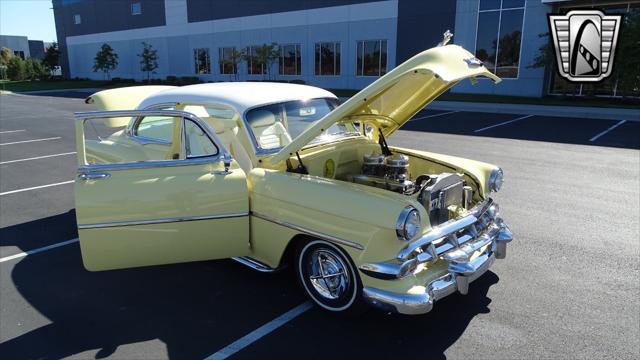 Photo of 1954 Yellow/White Chevrolet Bel Air