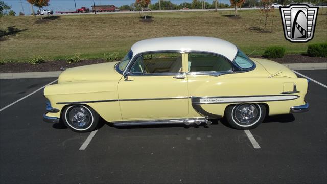 Photo of 1954 Yellow/White Chevrolet Bel Air