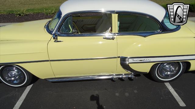 Photo of 1954 Yellow/White Chevrolet Bel Air