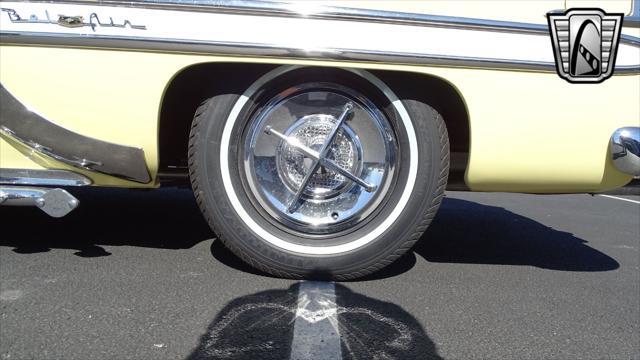 Photo of 1954 Yellow/White Chevrolet Bel Air