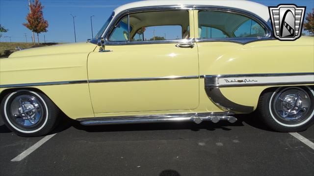 Photo of 1954 Yellow/White Chevrolet Bel Air