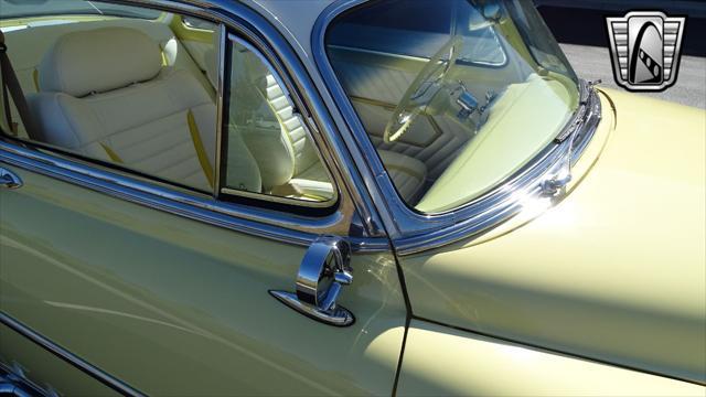Photo of 1954 Yellow/White Chevrolet Bel Air