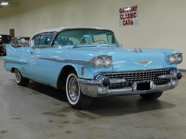Photo of 1958 Blue Cadillac Series 62