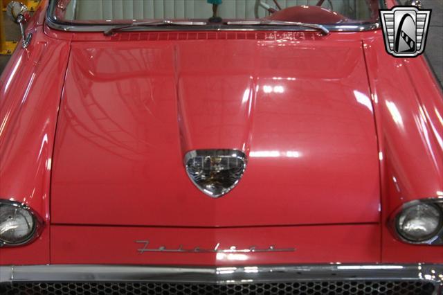 Photo of 1958 Custom Pink Coral/ Colonial White Ford Fairlane 500