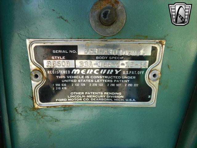 Photo of 1953 Green Mercury Monterey
