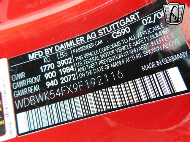 Photo of 2009 Red Mercedes-Benz SLK-Class