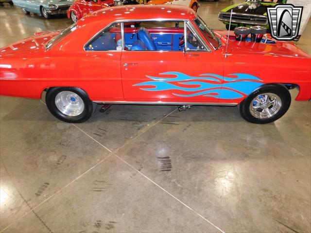 Photo of 1967 Red/Blue Flames Chevrolet Nova