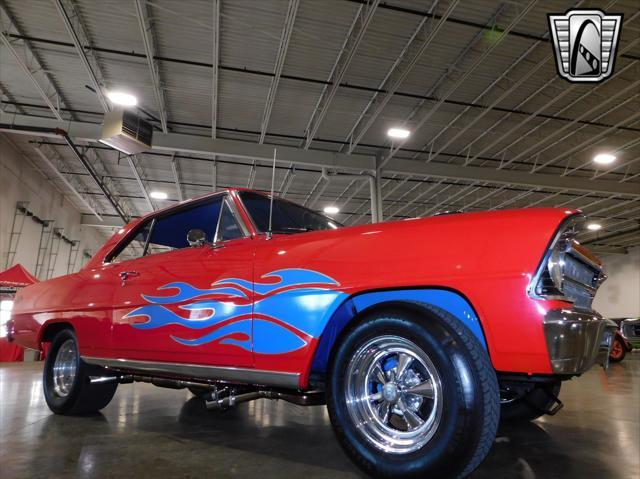Photo of 1967 Red/Blue Flames Chevrolet Nova