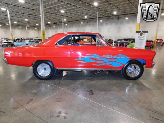 Photo of 1967 Red/Blue Flames Chevrolet Nova