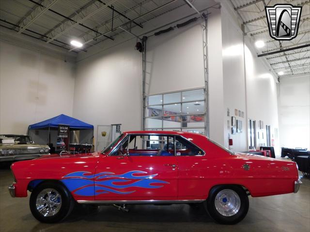 Photo of 1967 Red/Blue Flames Chevrolet Nova