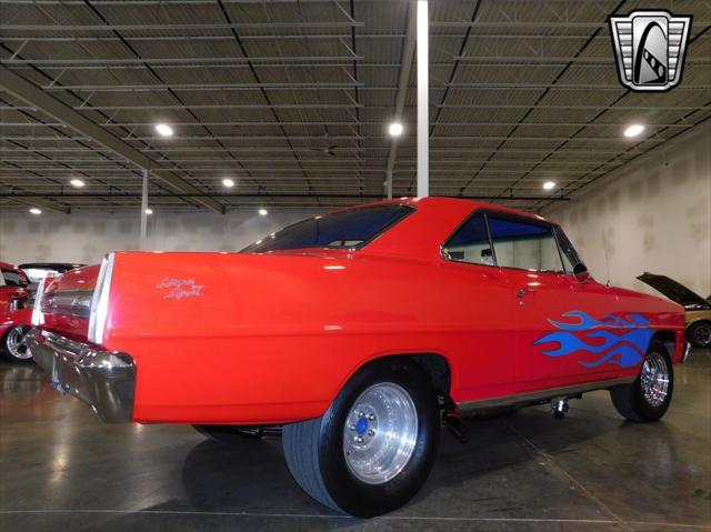 Photo of 1967 Red/Blue Flames Chevrolet Nova