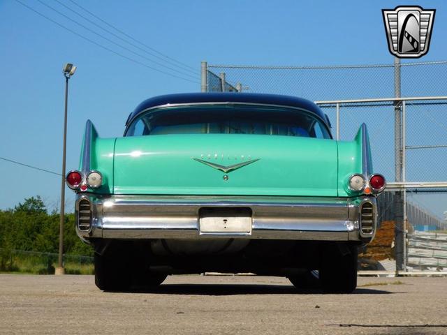 Photo of 1957 Teal Cadillac DeVille