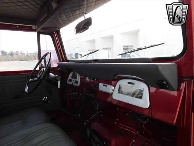 Photo of 1980 Dark Red Toyota Land Cruiser