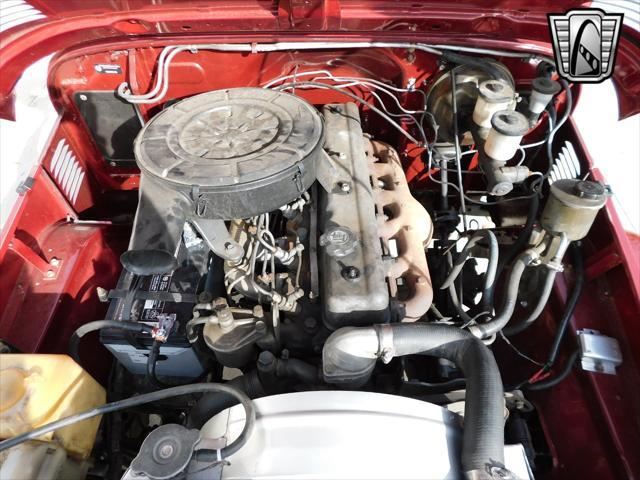Photo of 1980 Dark Red Toyota Land Cruiser