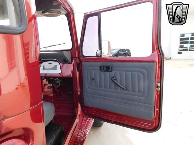 Photo of 1980 Dark Red Toyota Land Cruiser