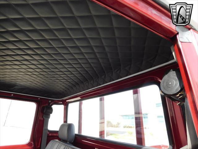 Photo of 1980 Dark Red Toyota Land Cruiser