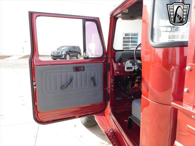 Photo of 1980 Dark Red Toyota Land Cruiser