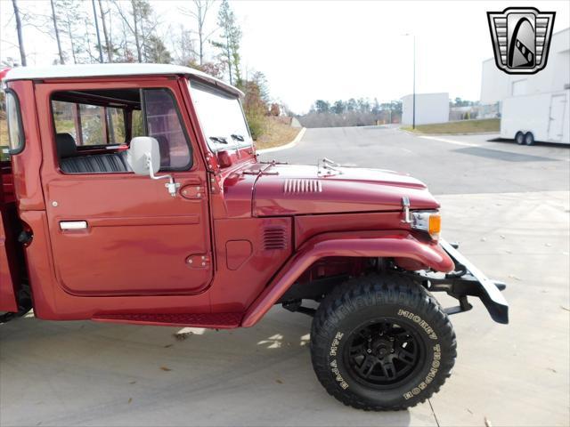 Photo of 1980 Dark Red Toyota Land Cruiser