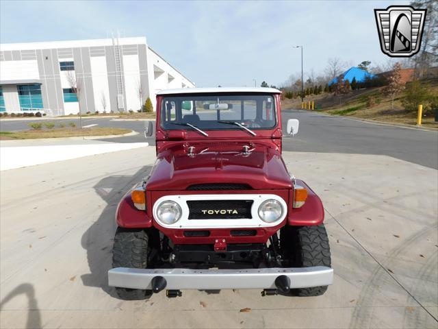 Photo of 1980 Dark Red Toyota Land Cruiser