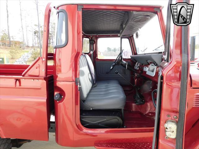 Photo of 1980 Dark Red Toyota Land Cruiser
