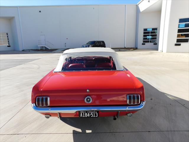 Photo of 1965 Red Ford Mustang