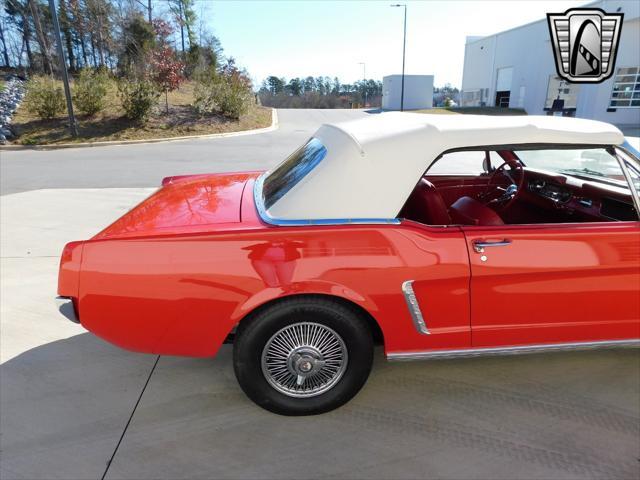 Photo of 1965 Red Ford Mustang