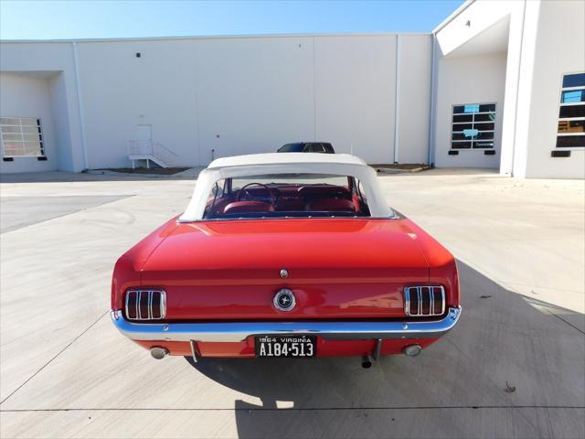 Photo of 1965 Red Ford Mustang