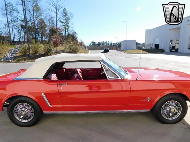 Photo of 1965 Red Ford Mustang
