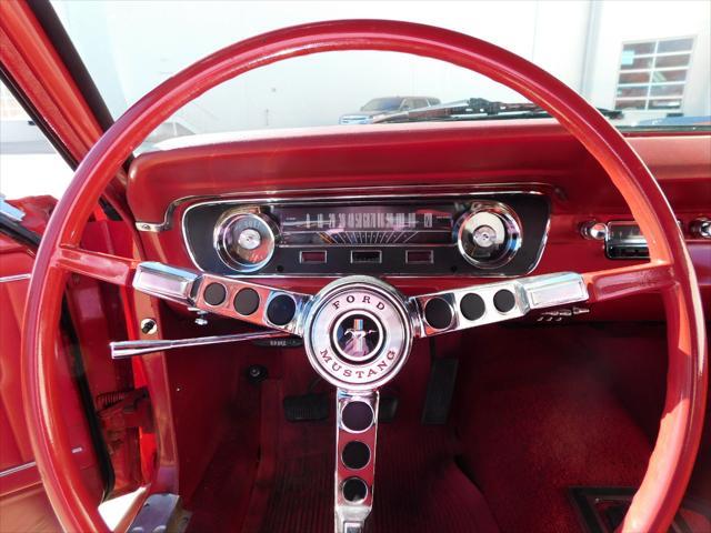 Photo of 1965 Red Ford Mustang