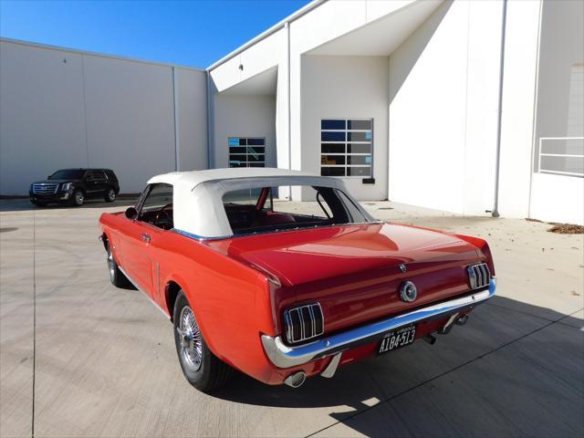 Photo of 1965 Red Ford Mustang