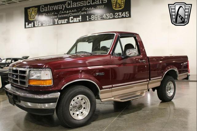 Photo of 1996 Maroon Ford F-150