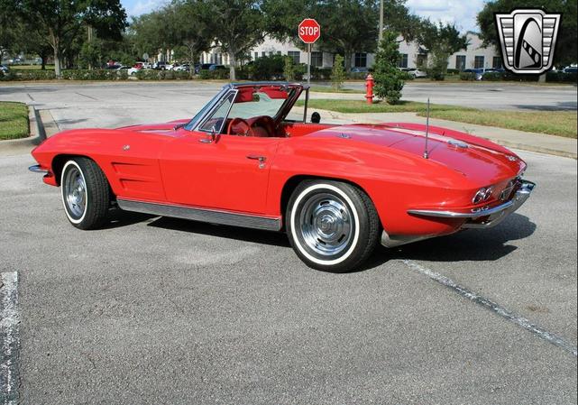 Photo of 1963 Red Chevrolet Corvette