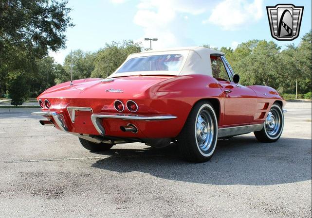 Photo of 1963 Red Chevrolet Corvette