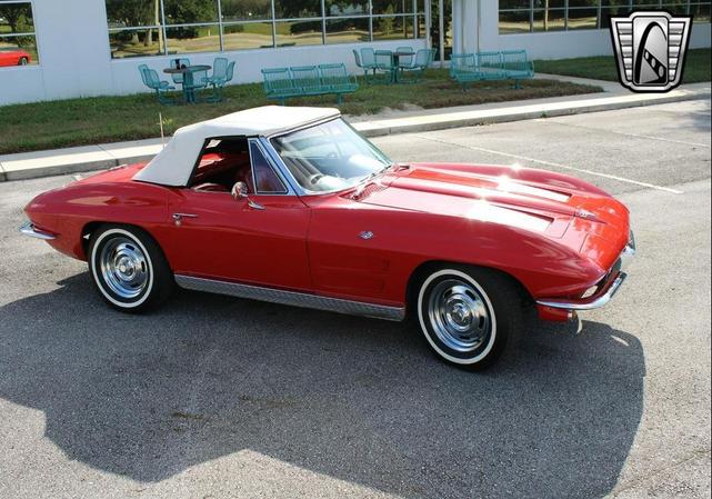 Photo of 1963 Red Chevrolet Corvette
