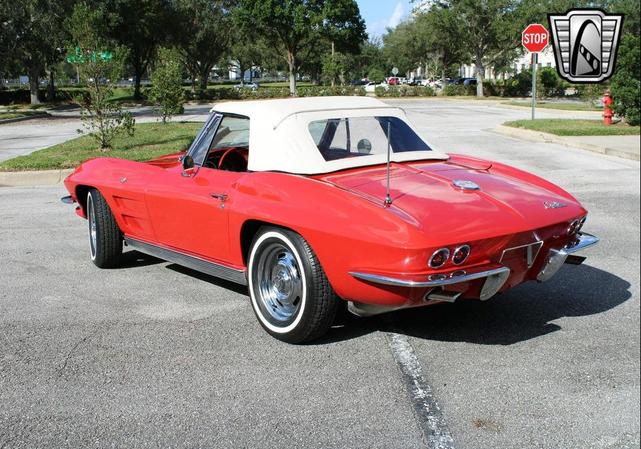 Photo of 1963 Red Chevrolet Corvette