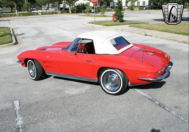 Photo of 1963 Red Chevrolet Corvette