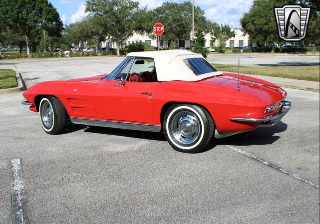 Photo of 1963 Red Chevrolet Corvette
