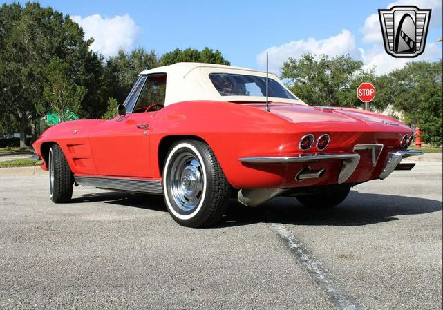 Photo of 1963 Red Chevrolet Corvette