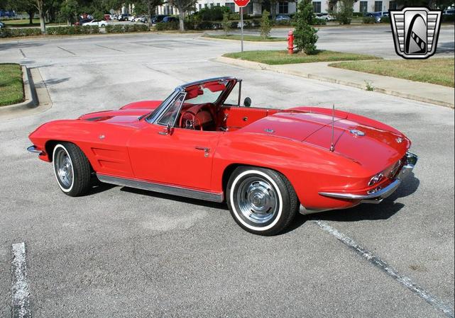 Photo of 1963 Red Chevrolet Corvette