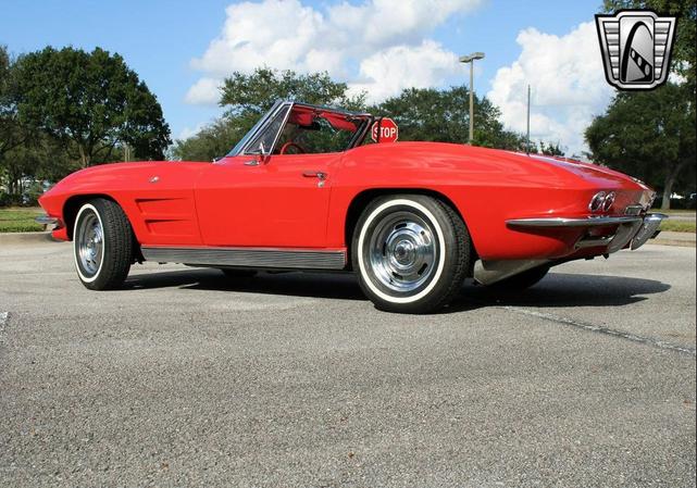 Photo of 1963 Red Chevrolet Corvette