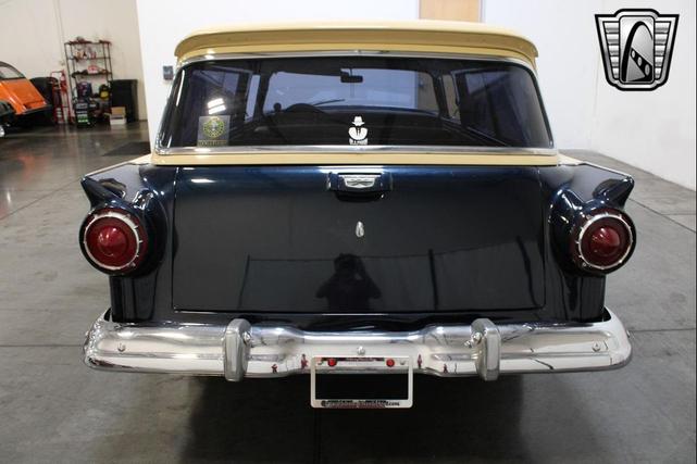 Photo of 1957 Blue and Cream Ford Ranch