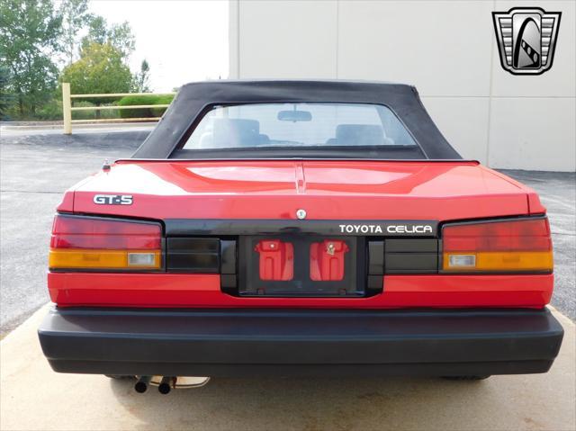 Photo of 1985 Super Red Toyota Celica