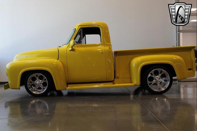 Photo of 1955 Yellow Ford F100