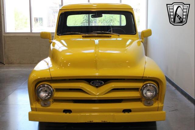 Photo of 1955 Yellow Ford F100