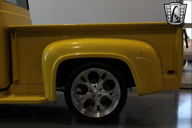 Photo of 1955 Yellow Ford F100