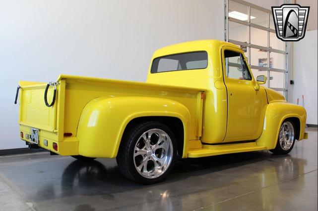 Photo of 1955 Yellow Ford F100